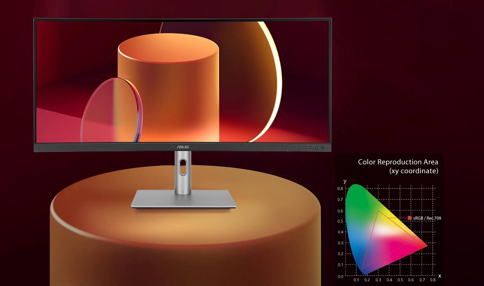 Monitor ASUS ProArt PA34VCNV - sRGB