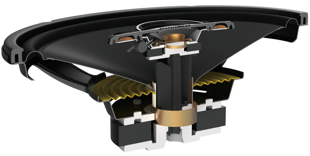 Głośniki samochodowe PIONEER TS-A6881F - brzmienie