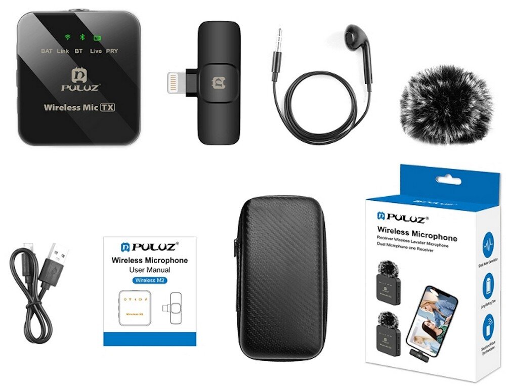 System bezprzewodowy PULUZ PU647B Zestaw