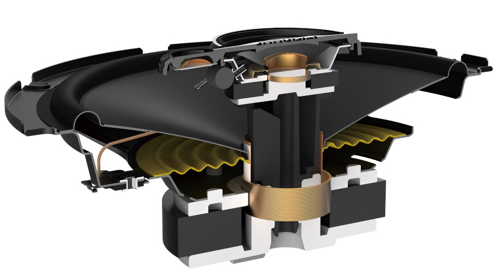 Głośniki samochodowe PIONEER TS-A1671F - brzmienie