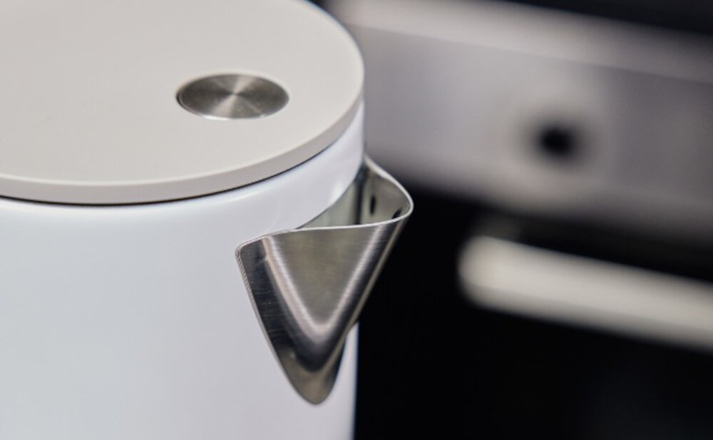 Czajnik KOHERSEN Modern Matt A451 wygoda bezpieczne uzytkownie wykonanie wysoka jakosc moduł 2-stopniowego otwierania pokrywy strefy Cool Touch