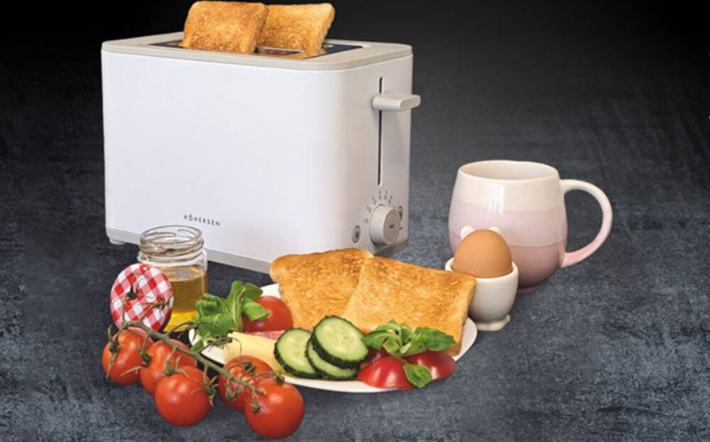 Toster KOHERSEN Modern Matt B088 Równomierne opiekanie elementy grzewcze