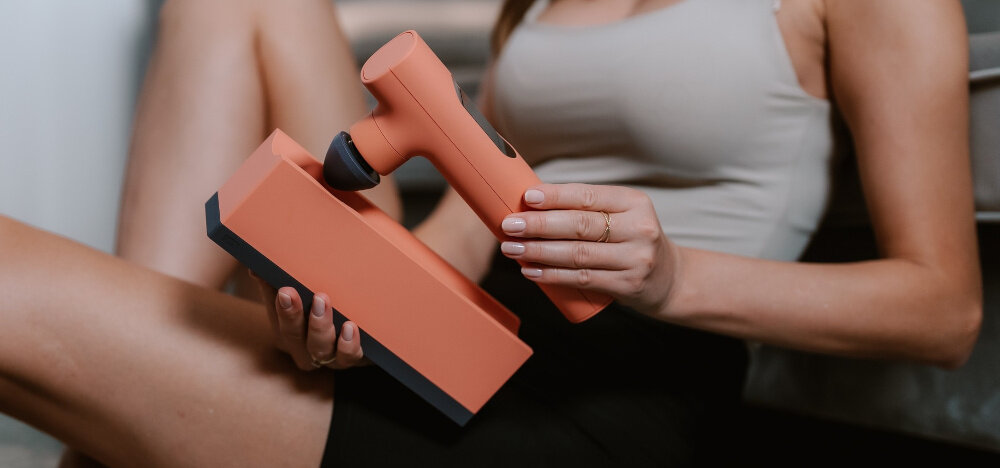 Pistolet do masażu BEAUTIFLY Gun Fitness Vitality Vibes masaz funkcja rozgrzewania