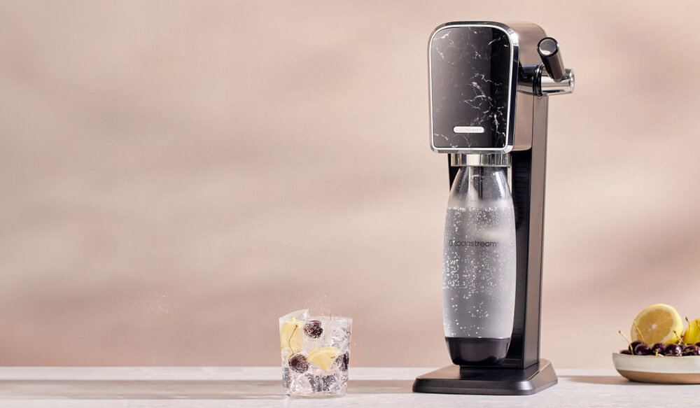Saturator SODASTREAM Art Czarny zdrowie wygoda ekologia