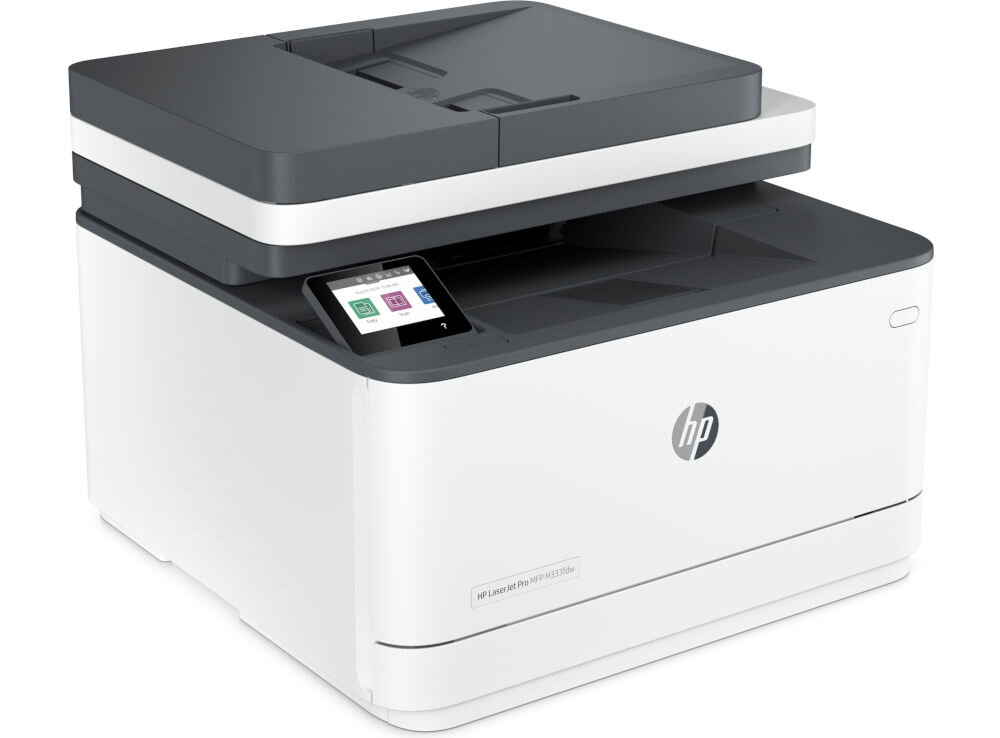 Urządzenie wielofunkcyjne HP LaserJet Pro 3102fdw Automatyczny druk dwustronny, Wi-Fi, Bluetooth urządzenie na białym tle pod kątem zabezpieczenia HP Wolf Pro Security ochrona dokumentów