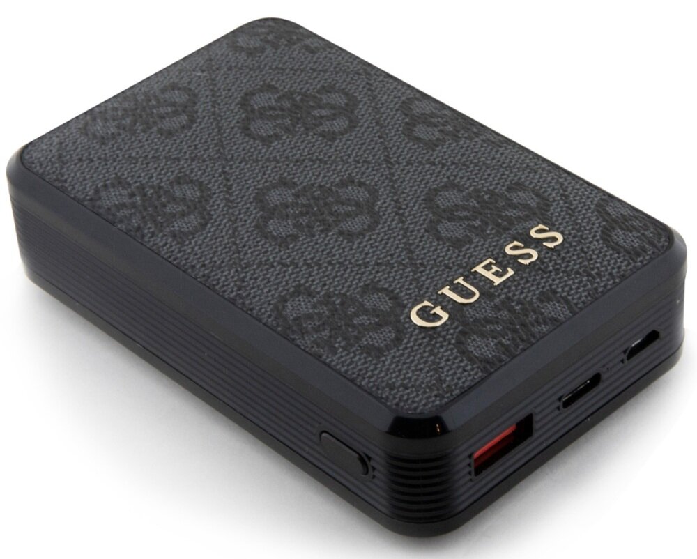 Powerbank GUESS 18W 10000mAh 18W 4G Leather Metal Logo Urządzenia moc ładowanie wymiary bateria pojemność bezpieczeństwo lekkość wygoda