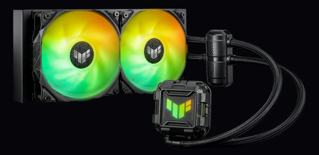 Chłodzenie wodne ASUS TUF Gaming LC II 240 ARGB - Chłodzenie wodne