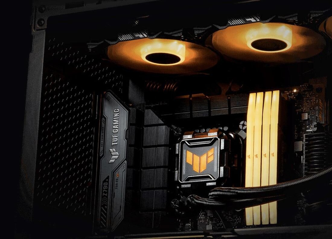 Chłodzenie wodne ASUS TUF Gaming LC II 240 ARGB - kompatybilność Intel i AMD 