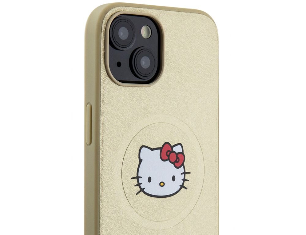 Etui HELLO KITTY Leather Kitty Head smartfon dopasowanie ochrona materiał wzór
