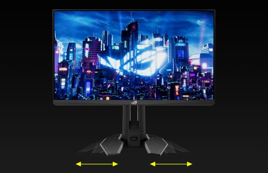 Monitor ASUS ROG Swift Pro PG248QP - Regulowana podstawka