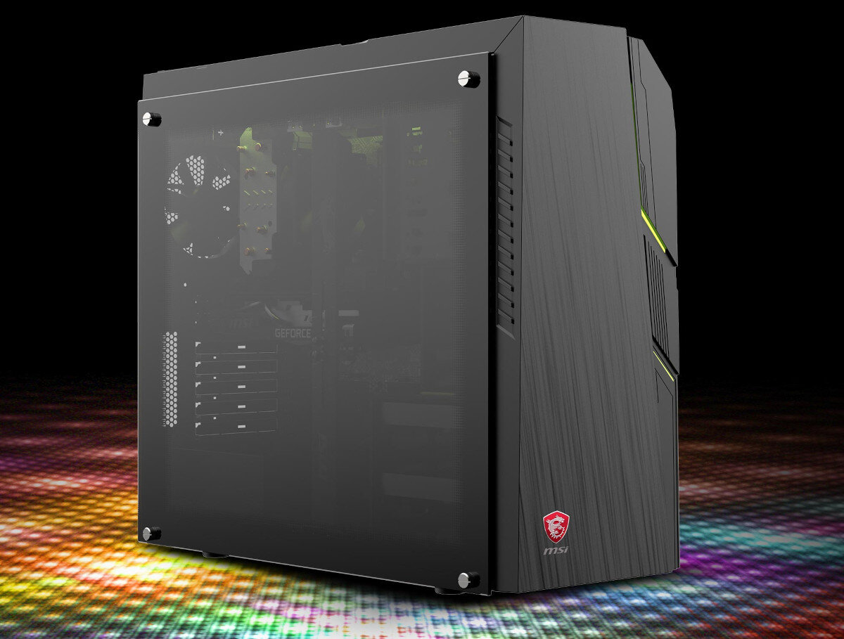 Komputer MSI MAG Codex 5 13NUD-1631EU i7-13700F 16GB RAM 1TB SSD GeForce RTX4060Ti Windows 11 Home cechy zalety opis przeznaczenie obudowa wygląd podświetlenie szklany bok