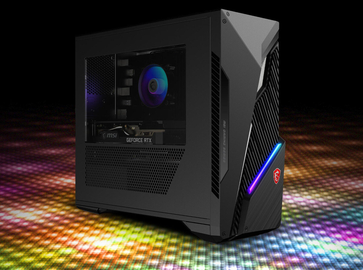 Komputer MSI MAG Infinite S3 13NUD-832EU i7-13700F 16GB RAM 1TB SSD GeForce RTX4060Ti Windows 11 Home podświetlenie kolory