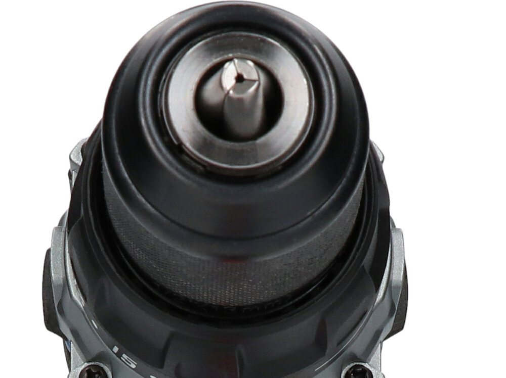 Wiertarko-wkrętarka BLAUPUNKT CD7010 szybkozaciskowy uchwyt 13 mm metalowy wymiana osprzetu bez uzycia narzedzi stalowa konstrukcja pewne stabilne mocowanie osprzetu w zestawie 12 sztuk akcesoriow