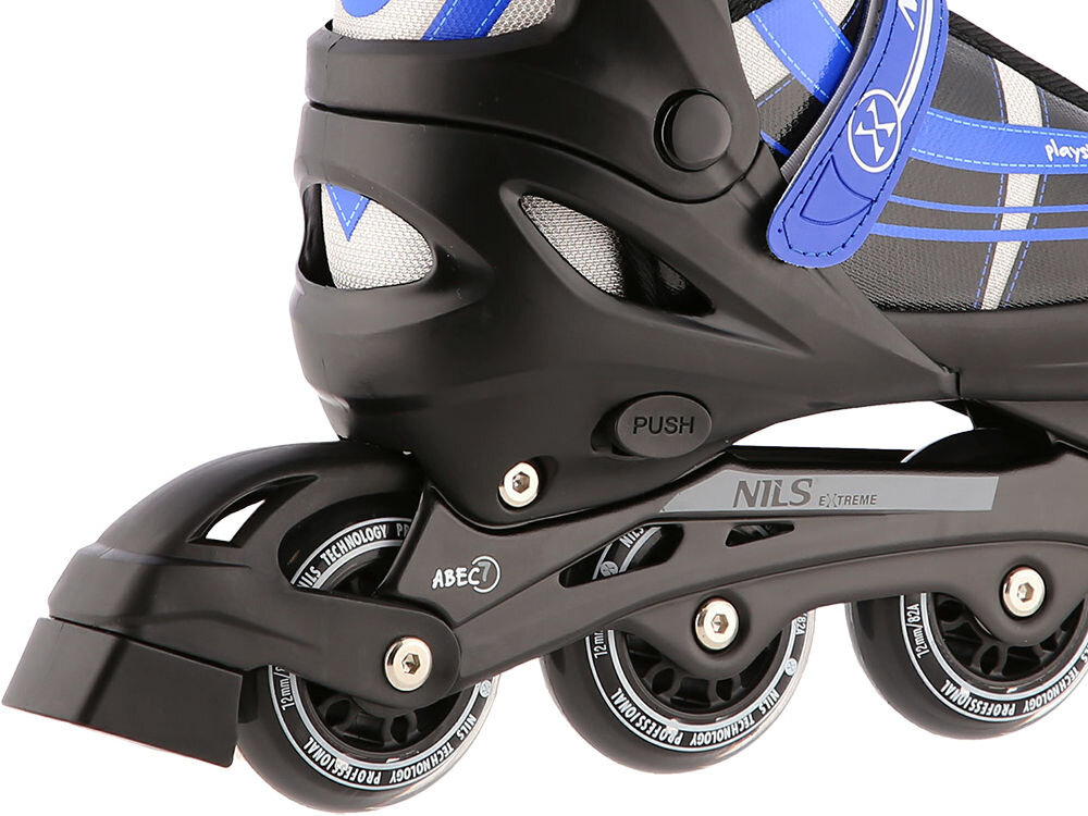 Łyżworolki NILS EXTREME NH18366A 2w1 (rozmiar 35-38) abec7 przyczepność miekkie koła