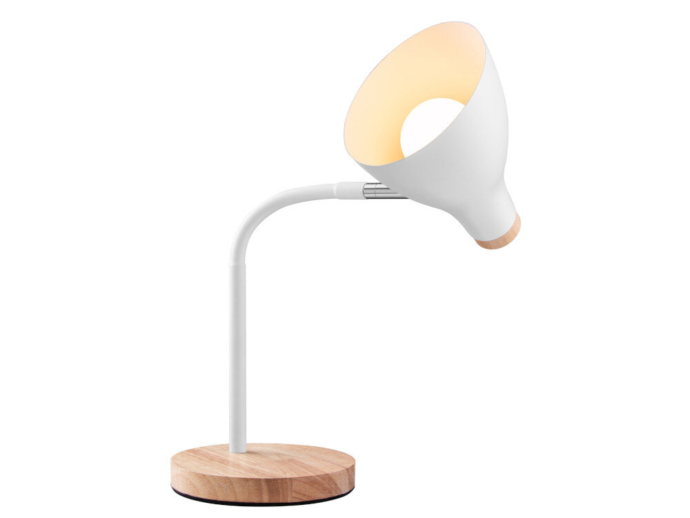 Lampka biurkowa TRACER Scandi regulację kąta światła gniazdo żarówki E27 do 40W