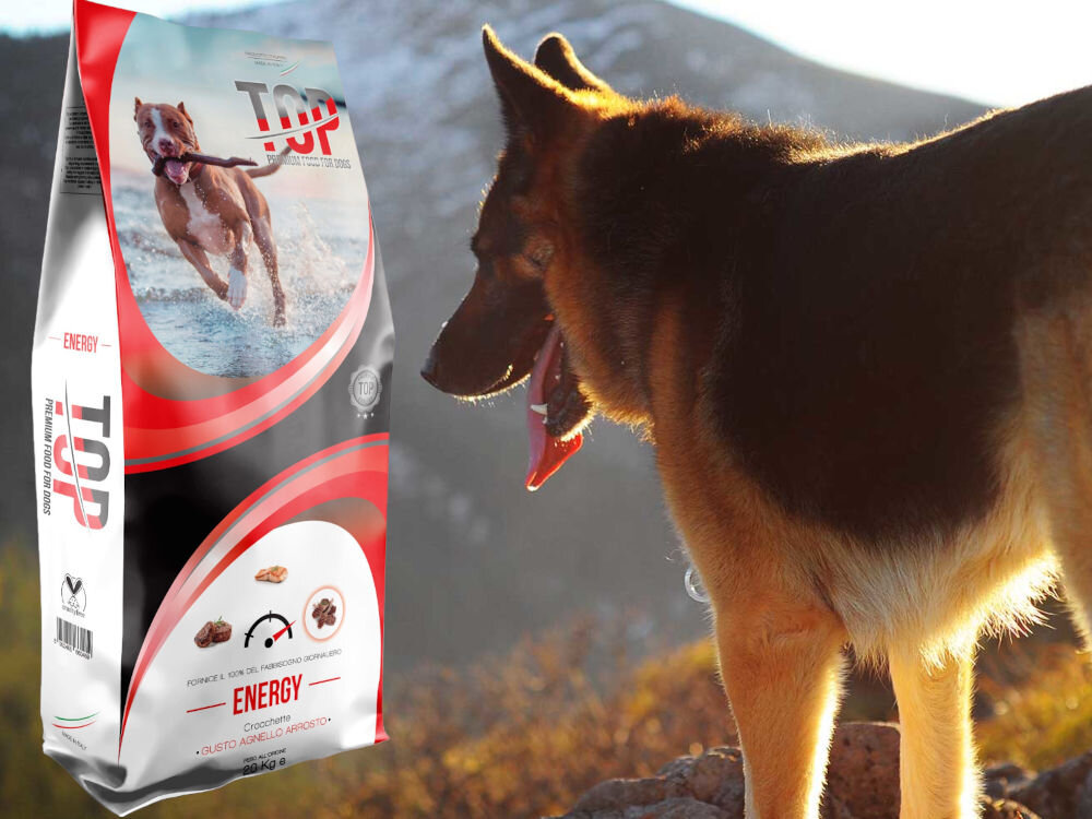 Karma dla psa TOP PREMIUM FOOD FOR DOGS Energy M/L Jagnięcina 20 kg