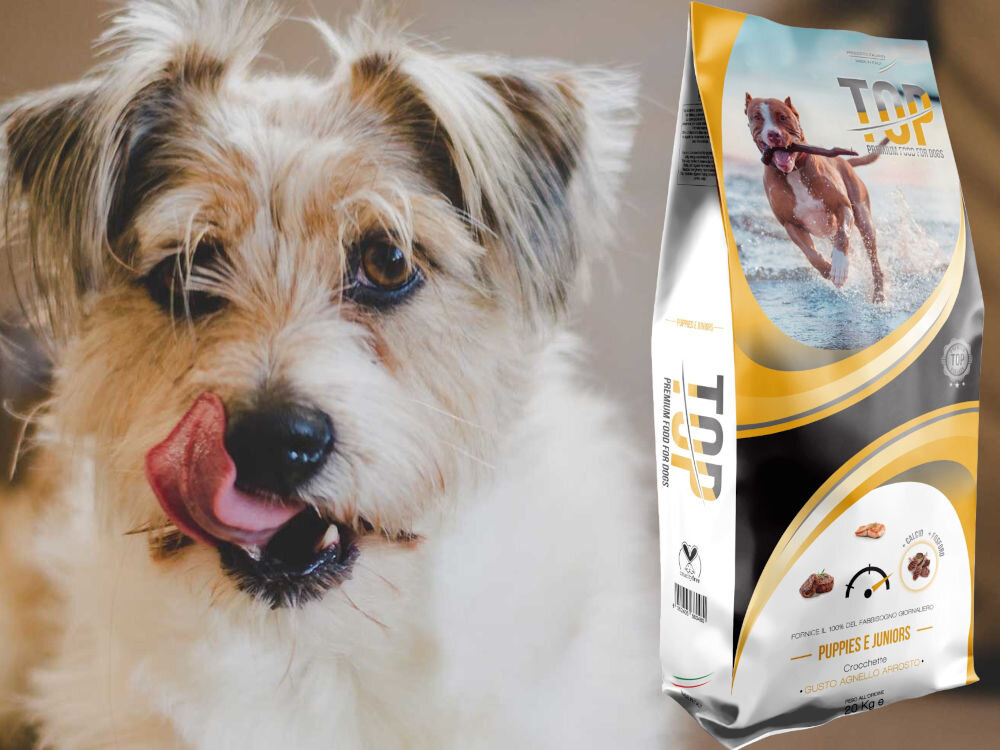 Karma dla psa TOP PREMIUM FOOD FOR DOGS Puppy&Junior M/L Jagnięcina 20 kg
