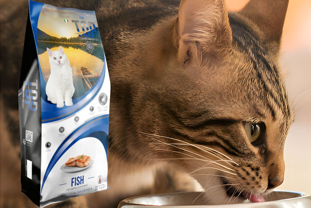 Karma dla kota TOP Fish Łosoś 20 kg