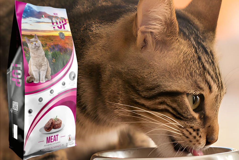 Karma dla kota TOP Meat Wołowina 3 kg