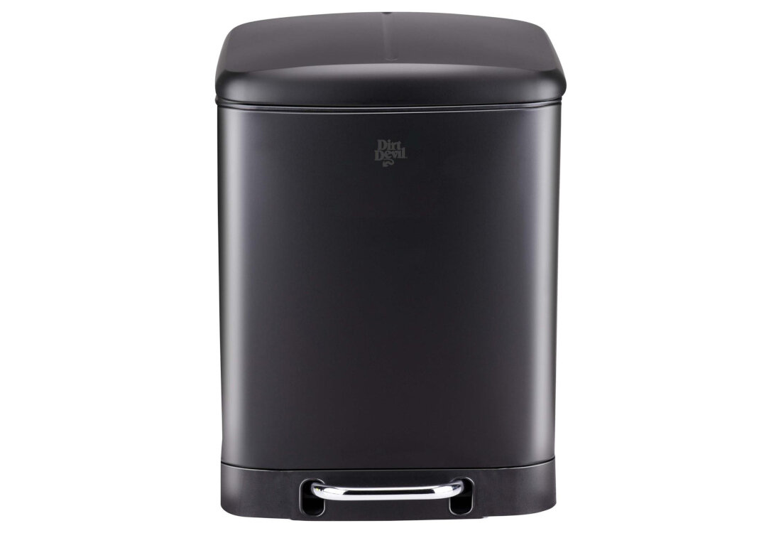 Kosz na śmieci z pedałem DIRT DEVIL E9507 wymiary wysokość głębokość pojemność Kompaktowy design