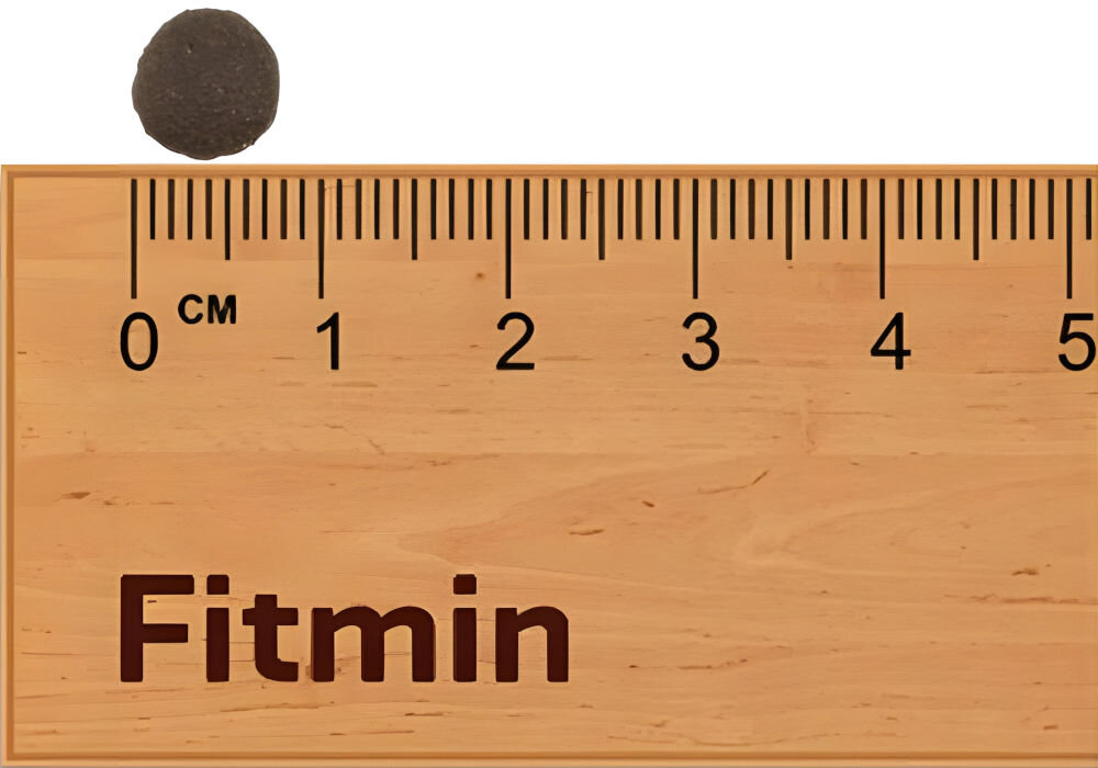 Karma dla kota FITMIN For Life Kitten Kurczak 8 kg wielkość chrupki około 7 8 mm na miarce