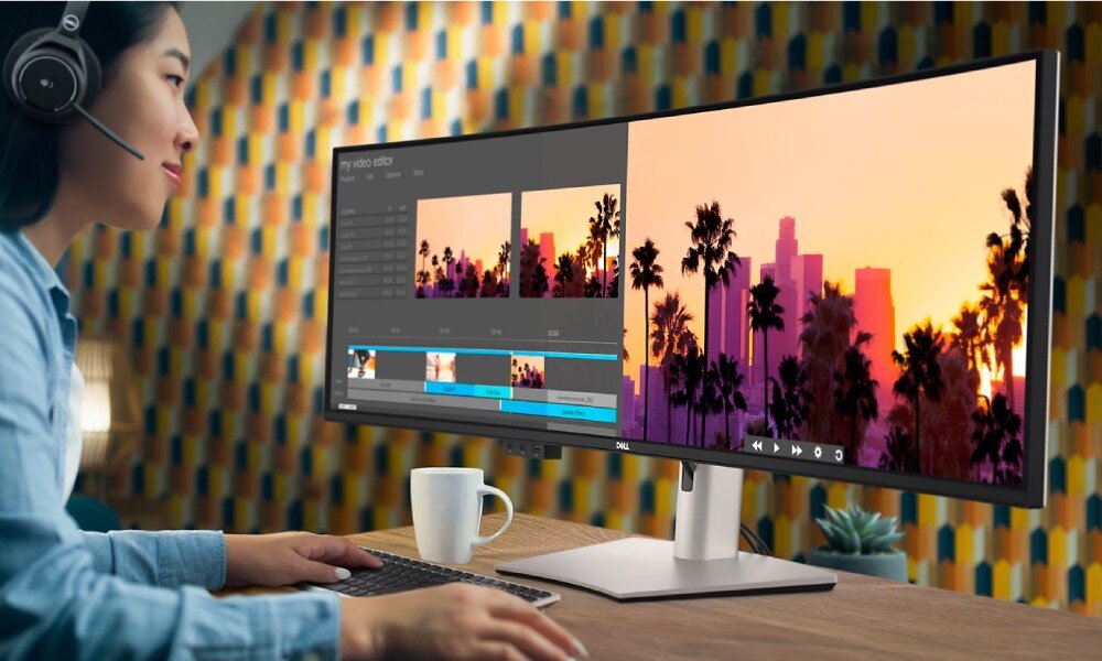 Monitor DELL UltraSharp U4924DW 49 5120x1440px IPS Curved kolory jakość matryca