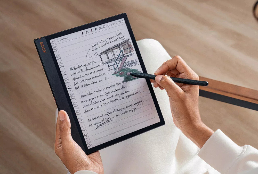 Czytnik e-booków ONYX Boox Note Air 3 C Czarny rysowanie notatki synchronizacja
