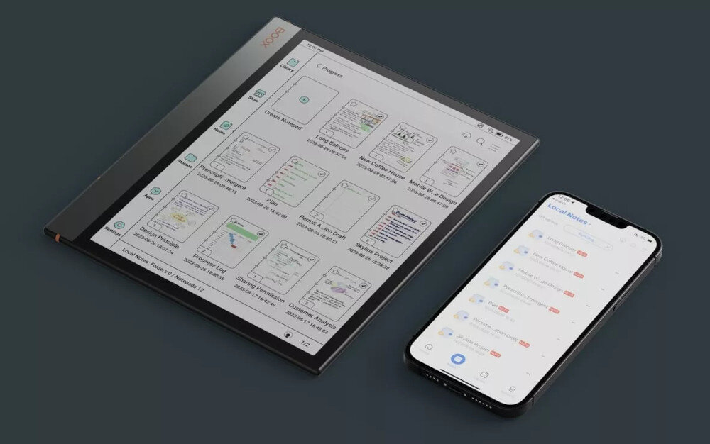 Czytnik e-booków ONYX Boox Note Air 3 C Czarny system aplikacje procesor pamięć