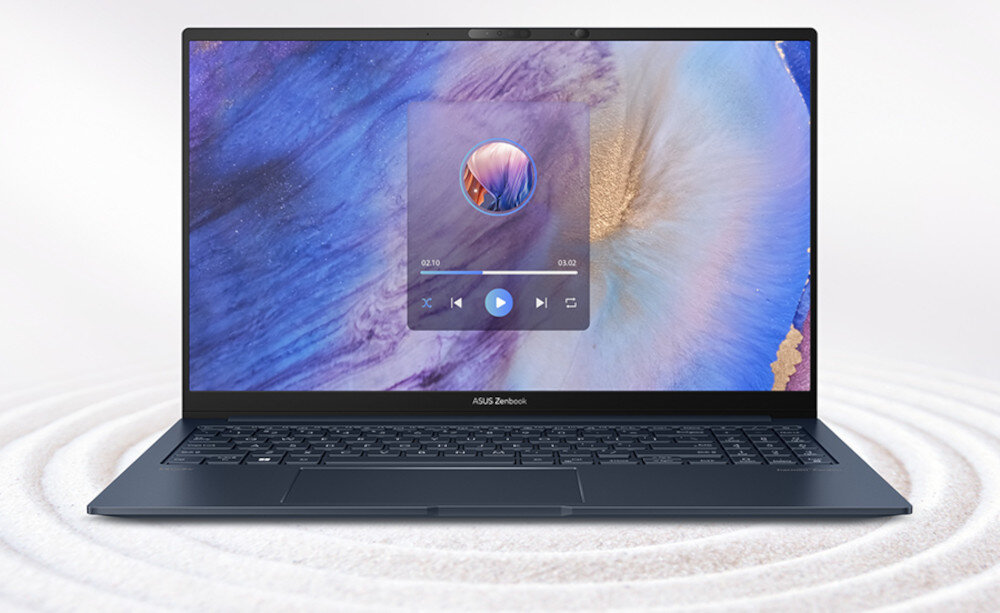 Laptop ASUS ZenBook UM3504DA-NX163W 15.6 R7-7735U 16GB RAM 1TB SSD Windows 11 Home dźwięk jakość głośniki audio