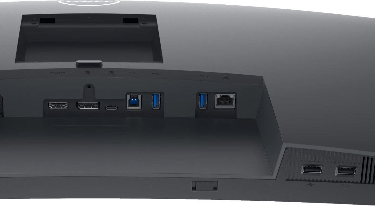 Monitor DELL P3424WE 34 3440x1440px IPS Curved porty złącza KVM podłączenie
