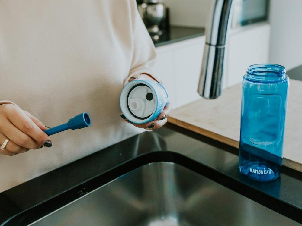 Butelka tritanowa KAMBUKKA Lagoon 750 ml Mango Tango Pomarańczowy mycie w zmywarce