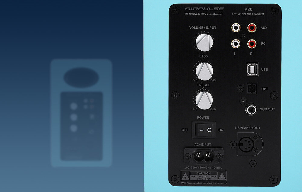 Głośniki EDIFIER Airpulse A80 Brązowy dźwięk wysoka jakość brzmienie łączność połączenie ładowanie wizualne aplikacja 