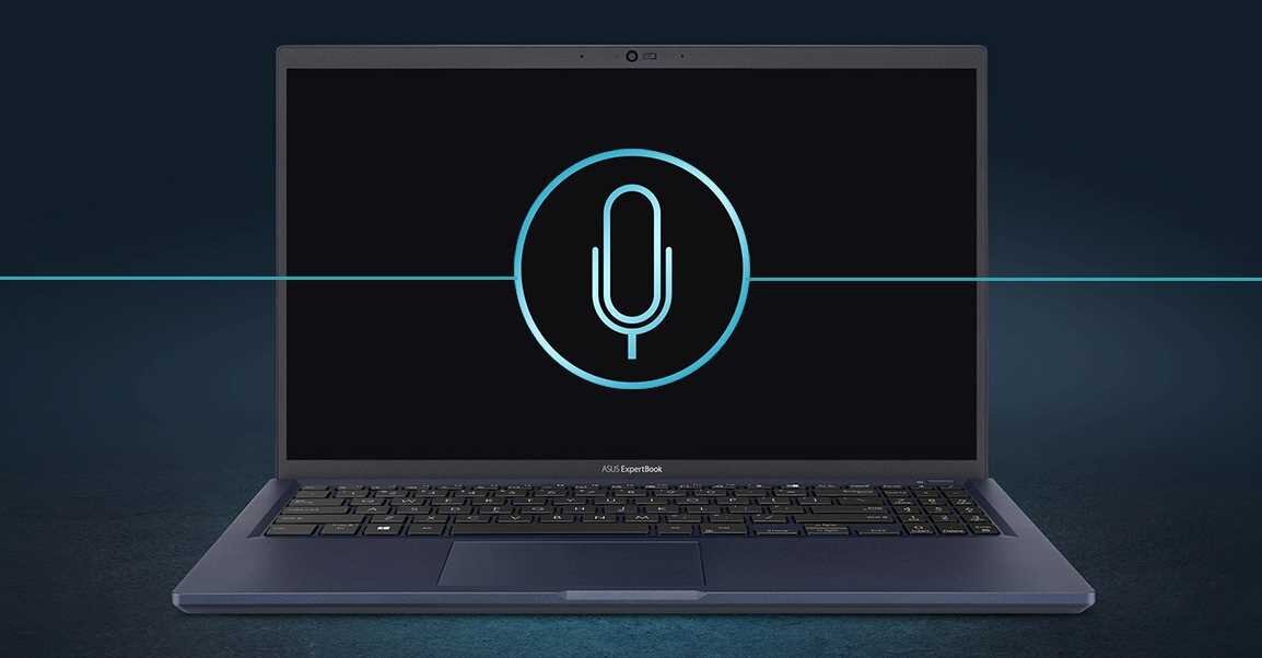 Laptop ASUS ExpertBook B1500 - Technologia redukcji szumów 