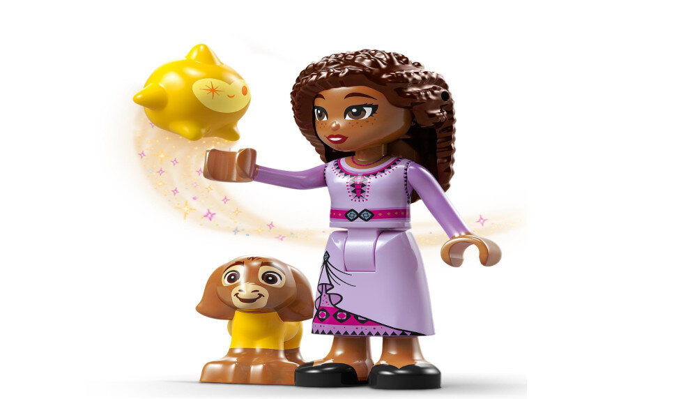 KLOCKI LEGO DISNEY ASHA W ROSAS 43223 postacie koziołek minilaleczka