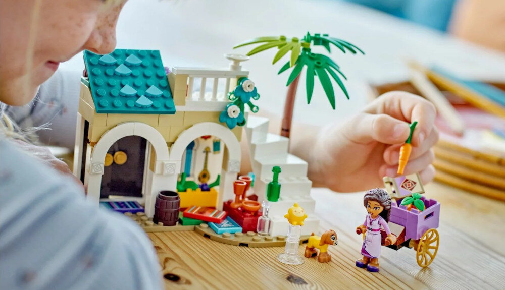 KLOCKI LEGO DISNEY ASHA W ROSAS 43223 instrukcja aplikacja
