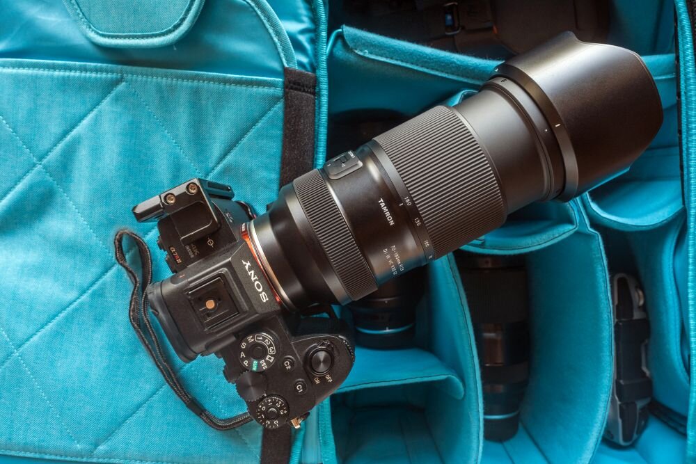Obiektyw TAMRON 70-180mm f-2.8 DI III VC VXD G2 Sony FE ogniskowa przysłona ostrość pierścienie optyka soczewki powłoki montaż bagnet światło jasność zoom filtry waga