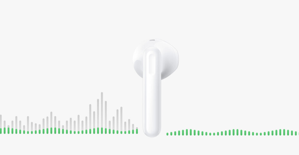Słuchawki douszne OPPO Enco Air3i tytanowy przetwornik alive audio efekty dźwiękowe enco live czas działania modny wszechstronny design niskie opóźnienia bluetooth obsługa prosta etui