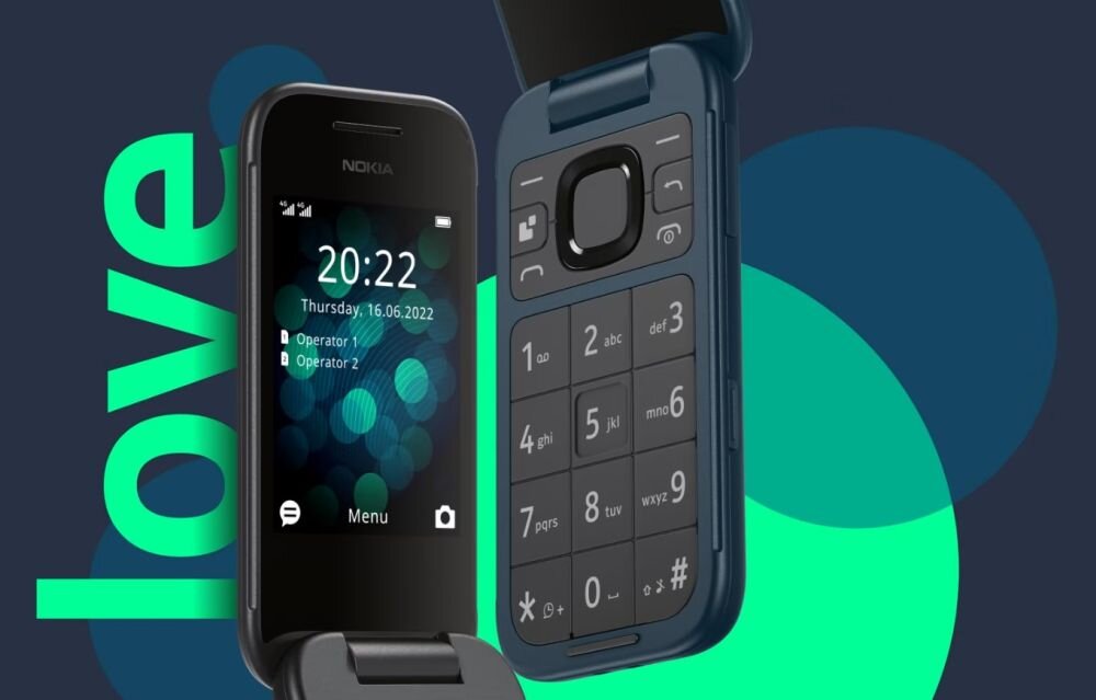 Telefon NOKIA 2660 Flip bateria zasilanie łączność ładowanie baza wyświetlacz klawiatura czuwanie dzwonienie dzwonki przewód słuchawka numery funkcje opis cechy