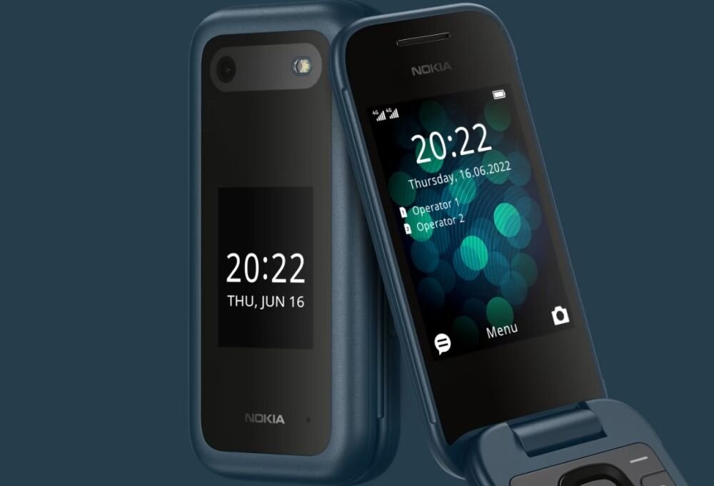 Telefon NOKIA 2660 Flip bateria zasilanie łączność ładowanie baza wyświetlacz klawiatura czuwanie dzwonienie dzwonki przewód słuchawka numery funkcje opis cechy