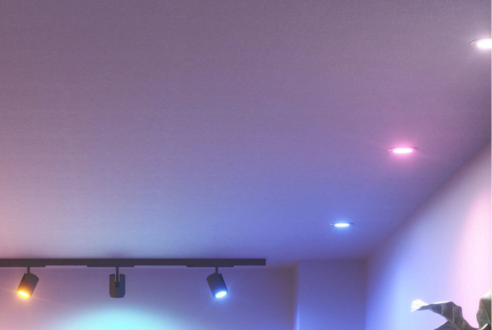 Oświetlenie punktowe NANOLEAF Downlight ICNF080D021W3 16 mln kolorów rgb 2700 6500 k