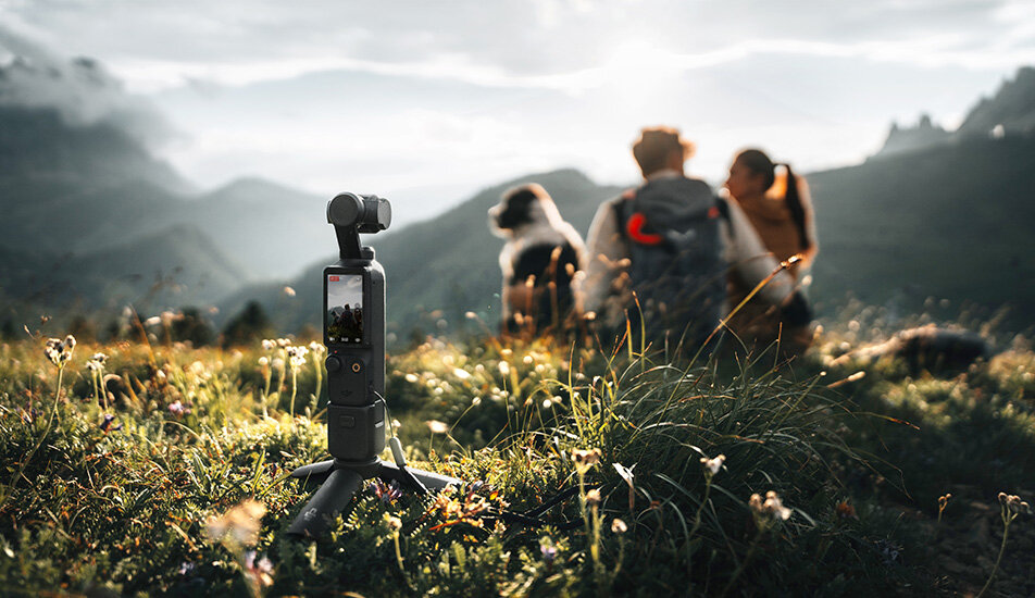 Kamera sportowa DJI Pocket 3 sport montaż nagrywanie stabilizacja montaż edycja filtry ostrość śledzenie tryby bateria akumulator zasilanie ładowanie rozdzielczość filmy obudowa odporność wielkość łączność sterowanie