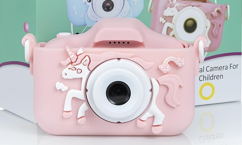 Aparat dla dzieci EXTRALINK Kids Camera H29 wyświetlacz 2 cale karta pamięci 32GB