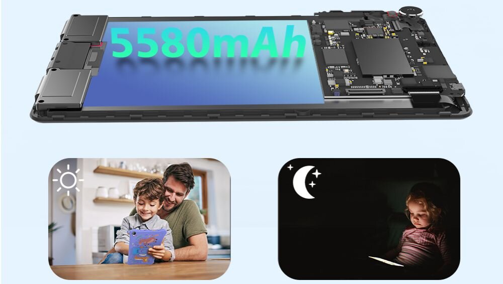 Tablet BLACKVIEW Tab 70 ladowanie bateria praca 