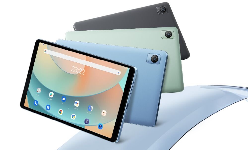 Tablet BLACKVIEW Tab 60 ekran bateria aparat procesor ram pamięć pojemność rozdzielczość zdjęcia filmy opis dane cechy blokady system łączność wifi bluetooth obudowa szkło odporność porty muzyka transfer sieć przekątna matryca waga czujniki oled amoled ipse