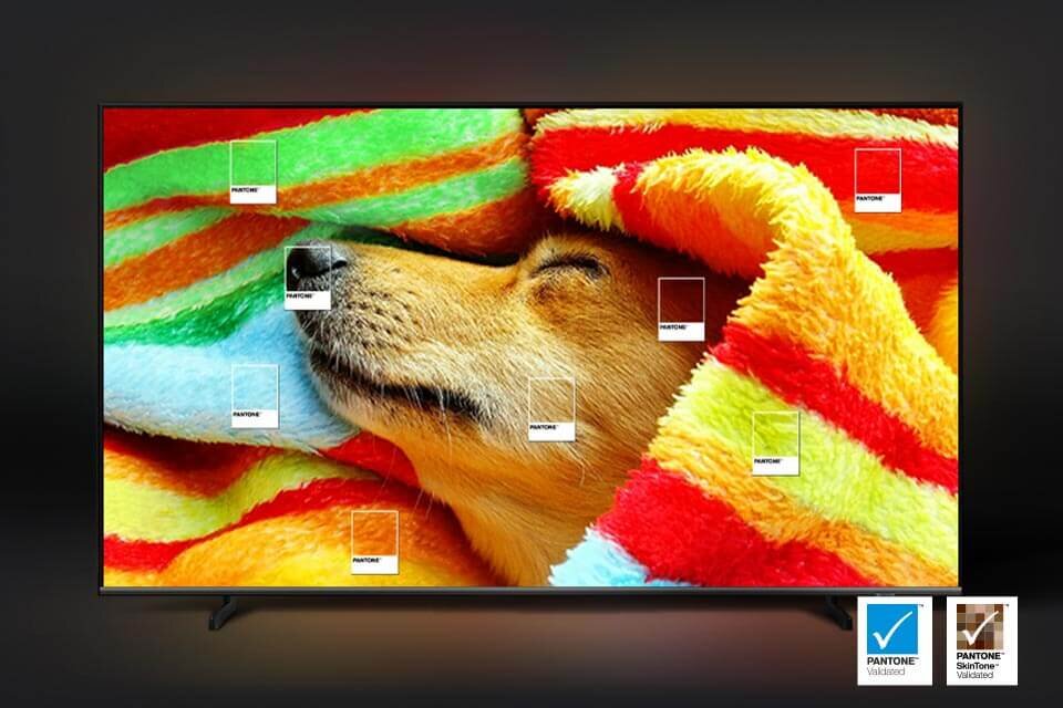 Pantone перевірила правильність передачі кольору в телевізорі Q60C - у чому перевага запитайте продавця в Media Expert