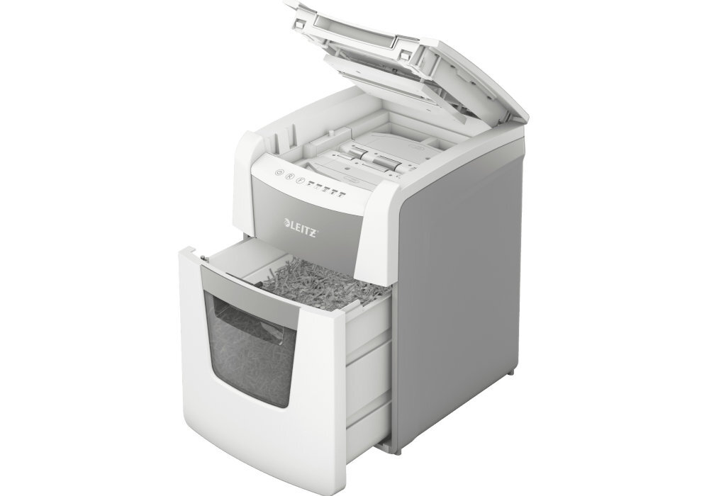 Niszczarka LEITZ IQ Autofeed Office 150 P5 szczelność szybkość cisza opróżnianie pojemność