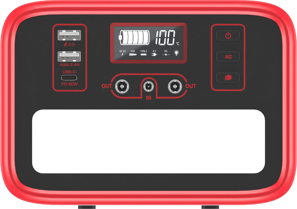 Stacja zasilania ENERGIZER PPS320 307.2Wh Bank energii złącza porty gniazda