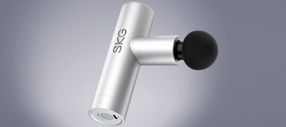 Pistolet do masażu SKG F3 Lite waga wymiary