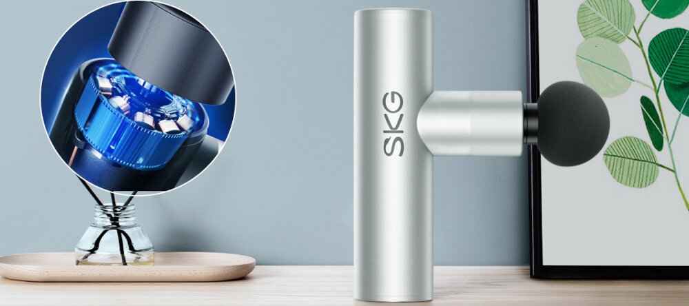 Pistolet do masażu SKG F3 Lite uzytkowanie wytrzymalosc