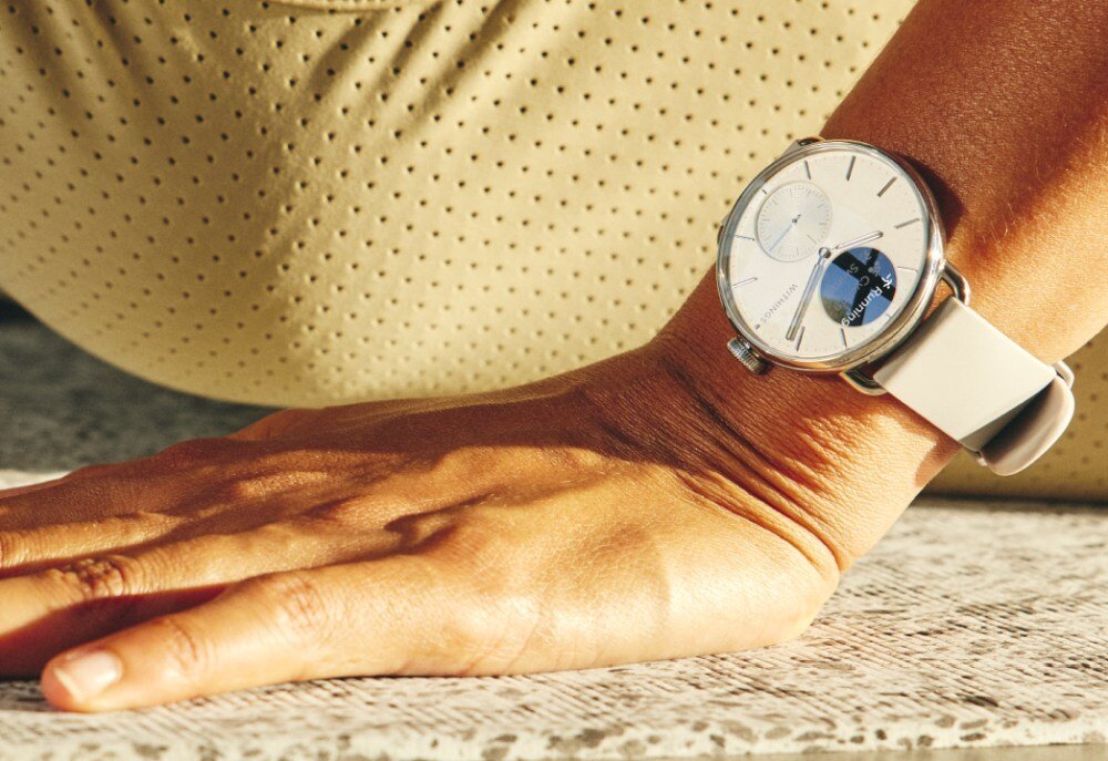 Smartwatch WITHINGS ScanWatch 2 temperatura ciała ćwiczenia